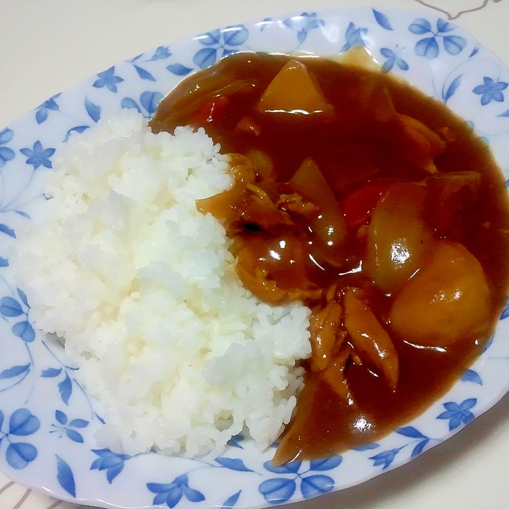 コラーゲンたっぷり♪とろとろチキンカレー＋＋